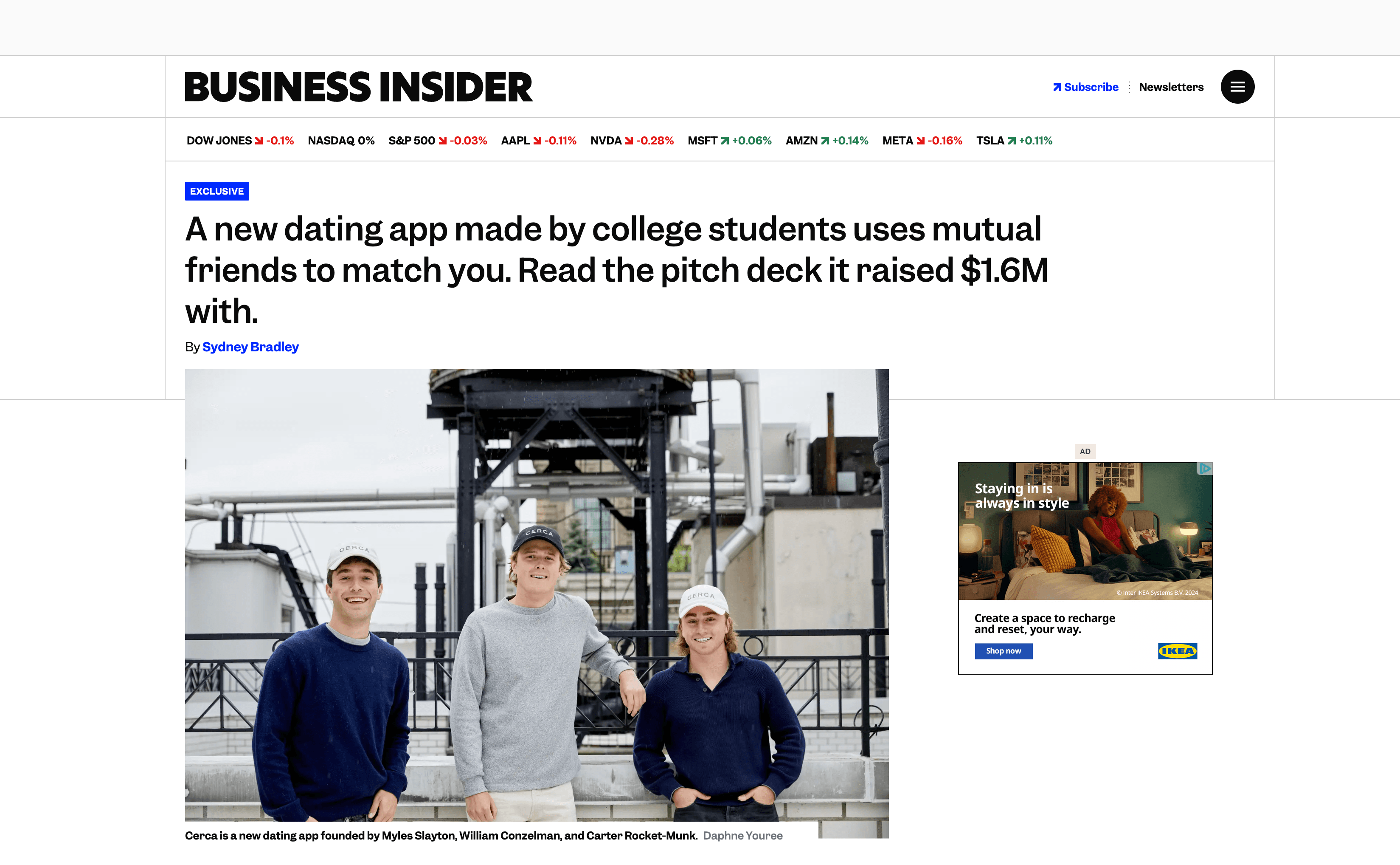 A new dating app made by college students uses mutual friends to match you.