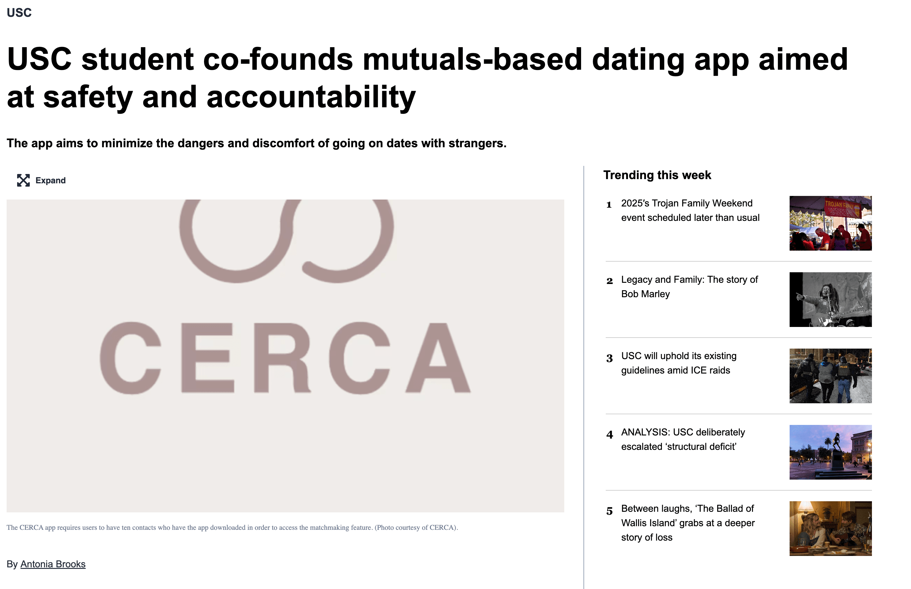USC student co-founds mutuals-based dating app aimed at safety and accountability