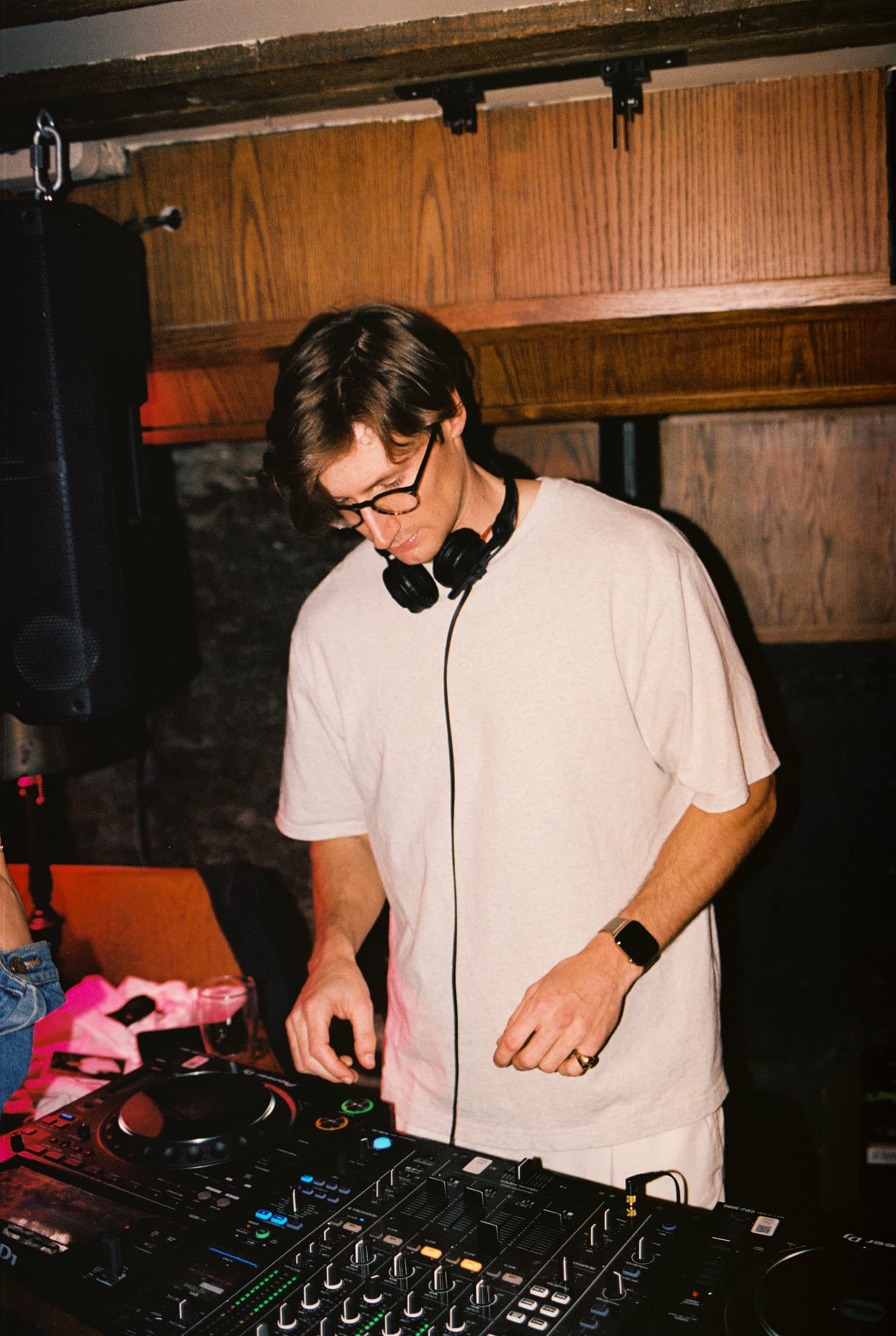 DJ performing at a Cerca event.